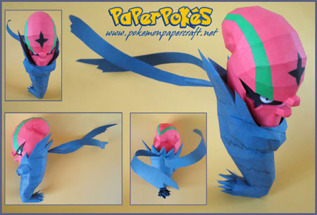 Pokemon Accelgor Papercraft