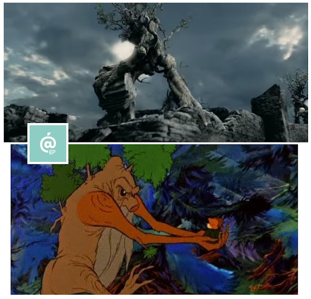 Ents - El Señor de los Anillos: Peter Jackson Vs Ralph Bakshi - JRRTolkien - ÁlvaroGP - el fancine - el troblogdita