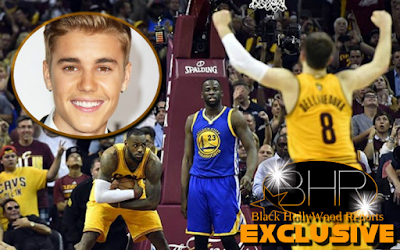 Singer Justin Bieber Gets Into A Brawl After The NBA Finals Matchup Between The Cavaliers And The Golden State Warriors