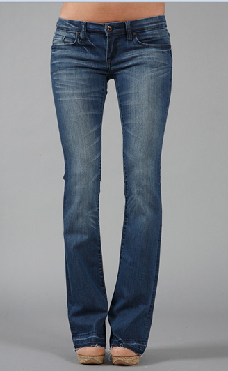 Blank Denim Happy Trail 5 Pocket Belle Bottom Jean