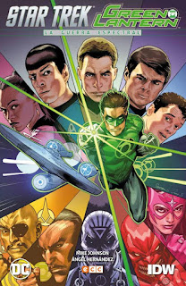 Reseña de "Green Lantern/Star Trek: La guerra espectral" - ECC Ediciones