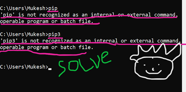 Pip is not recognized as an internal or external Command | Total Tech