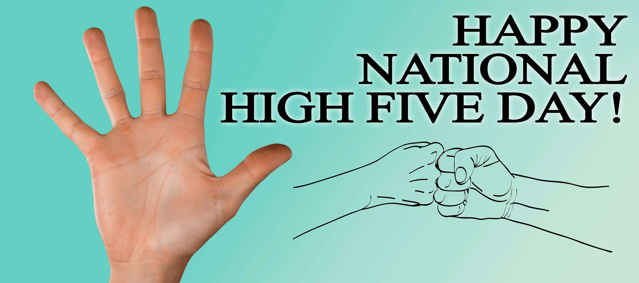 National High Five Day Wishes for Instagram