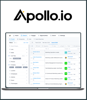 Crush your sales number with Apollo today!
