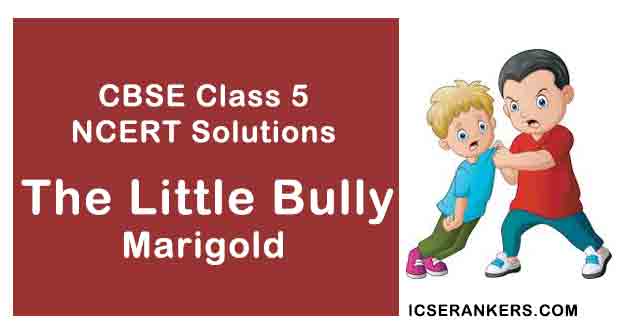 NCERT Solutions for Class 5th English Chapter 8 The Little Bully