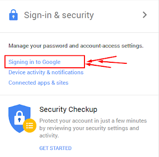cara merubah password gmail 