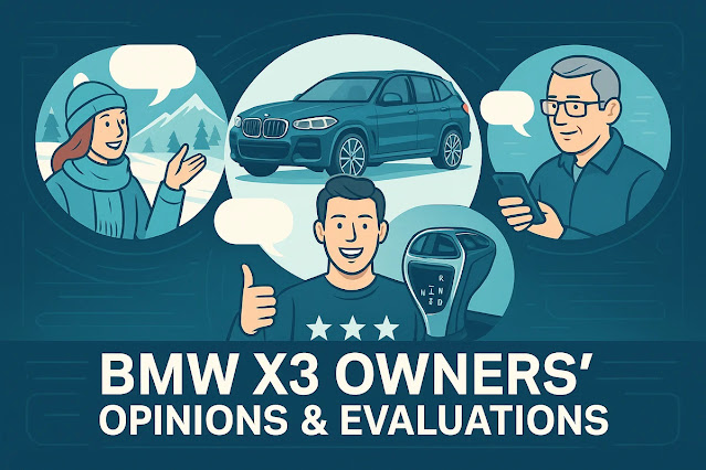 BMW X3オーナーのリアルな声・評価まとめ