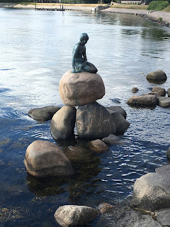 The Little Mermaid statue by Edvard Eriksen