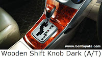 Wooden Shift Knob Dark (A/T)