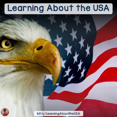 Learning About the USA: Here are several resources to help young children learn about their country in a stress and opinion free manner!