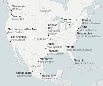 2026 FIFA World Cup Format, host cities and what to expect.