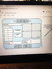 "Where's my math warm-up? I know I printed it yesterday?" Does this sound familiar? This was me before I streamlined my math warm-up life with templates so that I could focus more on the meat of the day's lesson. In this post I want to share with you how I use math templates and link you to this free Algebra 1 template. I recently added to the template's file with a link to a Google version that can be assigned online if students are working remotely.