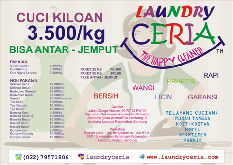 Laundry kiloan: Logo Laundry Simpel