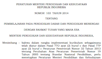 Adakah Permendikbud Terbaru Tentang Pedoman Penyusunan RPP Tahun  Nih Permendikbud Terbaru Tentang Pedoman Penyusunan RPP
