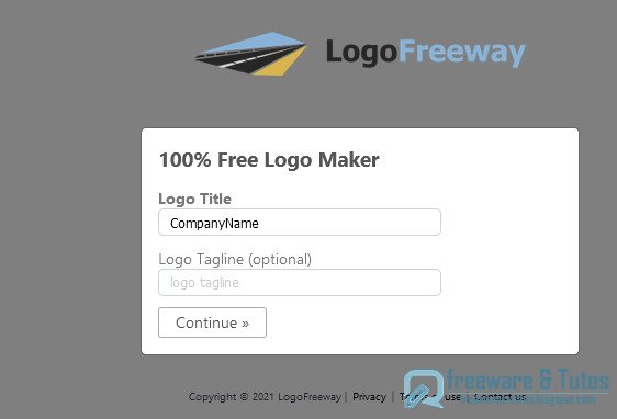 LogoFreeway : un service en ligne gratuit pour créer facilement et rapidement son logo