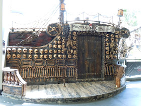 Pirates of the Caribbean mock ship