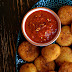 Mozzarella Arancini with Spicy Arrabiata Sauce