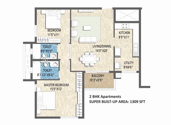 Apartment Floor Plans In Bangalore