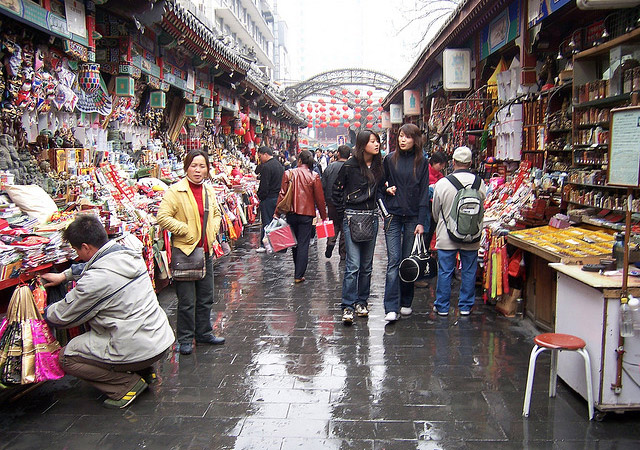 street market