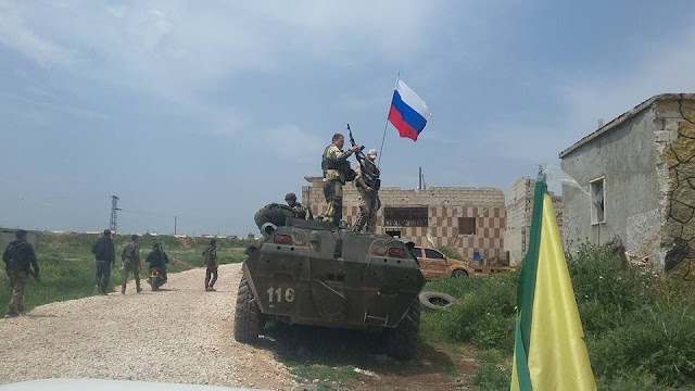 Ρωσικές Δυνάμεις θα Υπερασπιστούν τη Manbij «Τη Στιγμή που θα Φύγουν οι Αμερικανοί»