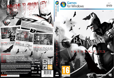 Batman Arkham City PC DVD Capa