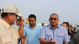 Capres No Urut 2 Prabowo Mendarat di Sumbar lalu Naik Helikopter Menuju Marapi