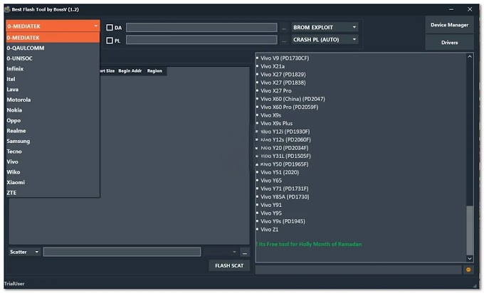 Flash Tool by BossV V1.2 (Miracle Team)