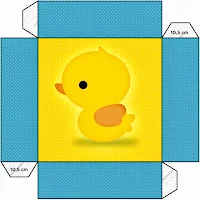 Rubber Ducky: Free Printable Boxes.