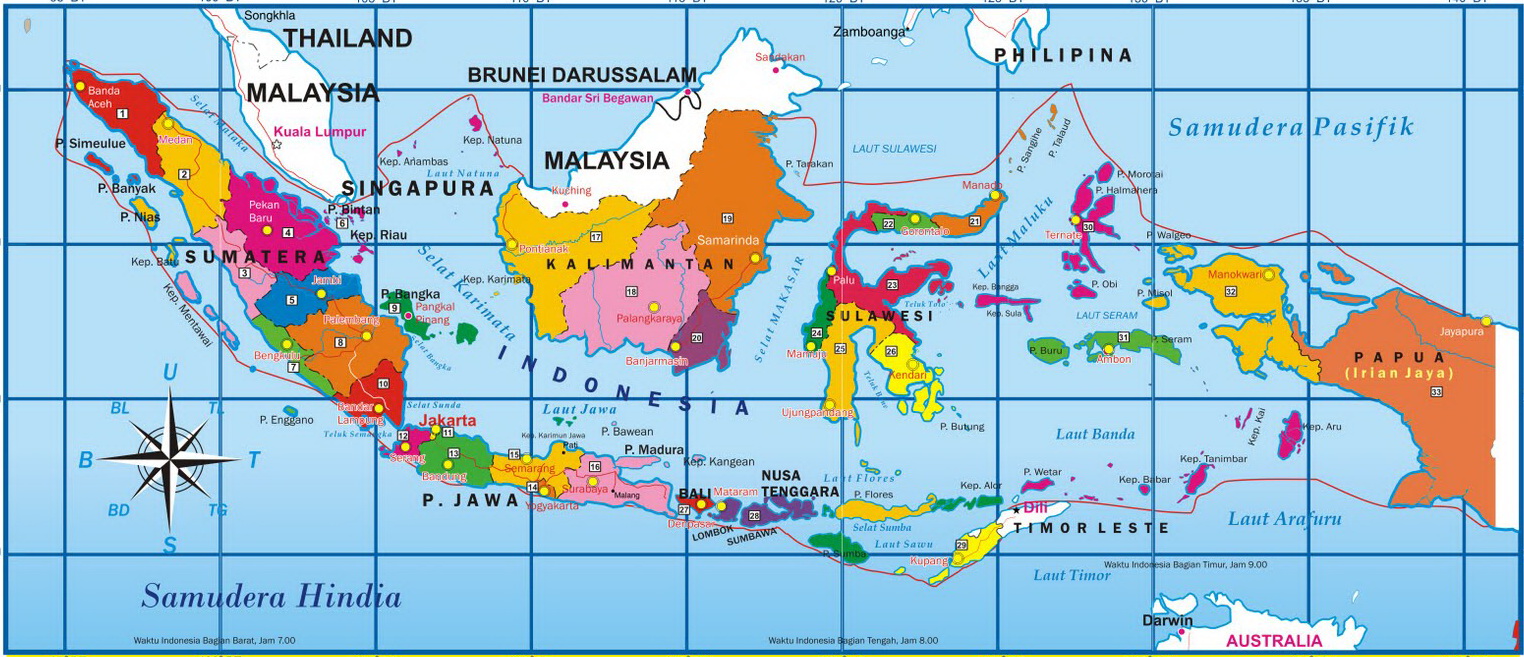  Provinsi  Yang Ada Di  Indonesia 