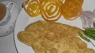 Phaphda Jalebi - Crispy Fafda With Sweet Jalebi Is An Indian Snack Most Popular In Gujarat Selective Focus Poster Id 249279034 - Fafda recipe with step by step pics.