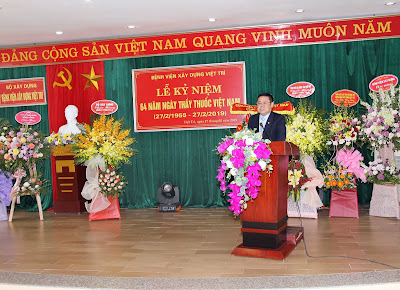 Ông Đỗ Hoàng Long, Bí thư Đảng ủy, Giám đốc Bệnh viện Xây dựng Việt Trì