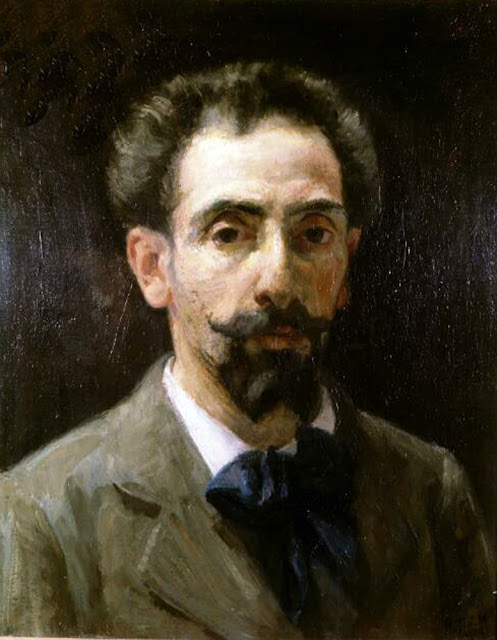 Henri Teixeira de Mattos, Self Portrait, Portraits of Painters, Fine arts, Teixeira de Mattos, portraits of painters blog, Paintings of Teixeira de Mattos, Painter Teixeira de Mattos