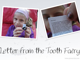 Letter from Tooth Fairy Little Letter Little Mailbox 