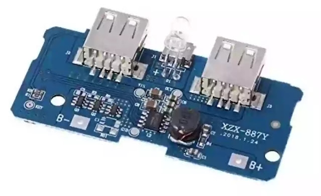 Power bnak circuit diagram | how to make10.0000  power bank at home in Hindi
