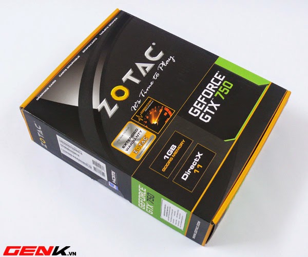 card đồ họa Zotac GTX 750