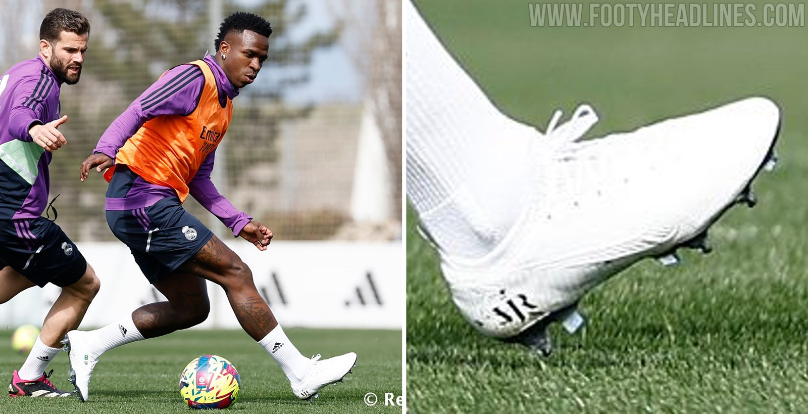 Vinicius Jr Trains in Total White Boots - Wants to Terminate Nike Deal -  Footy Headlines