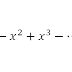 Tính S(x, n) = x – x^2 + x^3 + … + (-1)^n+1 * x^n