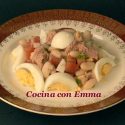 Ensalada de alubias con mucho sabor