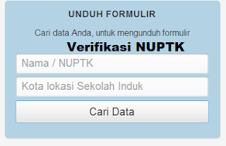 Verifikasi NUPTK http://padamu.kemdikbud.go.id/ img