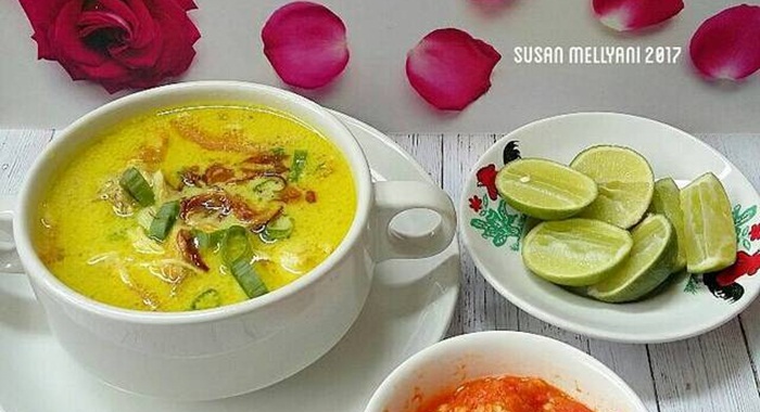 Resep Soto Ayam Santan yang Gurihnya Selangit