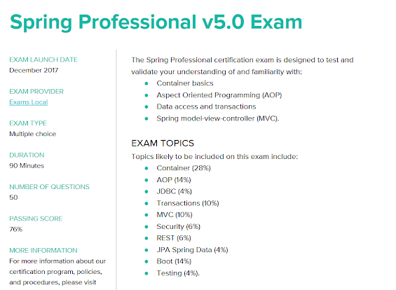 Does Spring Professional Certification helps in Job and Career?