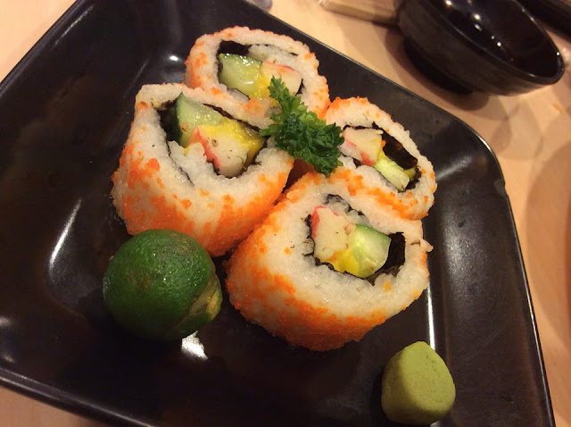  My request, califonia maki- my love! Because a visit to a Japanese food house ain't complete without this. At least that's what I stand by. At Php 59.