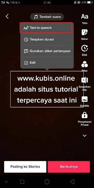 Cara Membuat Teks Menjadi Suara Google Di TikTok Lengkap Dengan Gambar