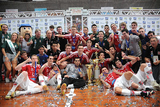 Atlântico Campeão da Taça Brasil Masculina de Futsal de 2013