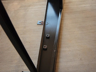 Seat Frame Showing Retainers