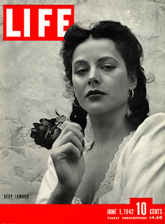 image: cover of Life Magazine, June 1942, featuring Hedy Lamarr