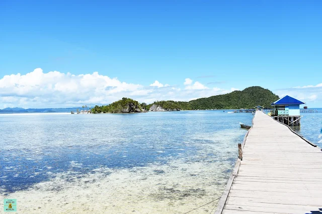 Jetty de Yenbuba, isla de Mansuar (Raja Ampat)