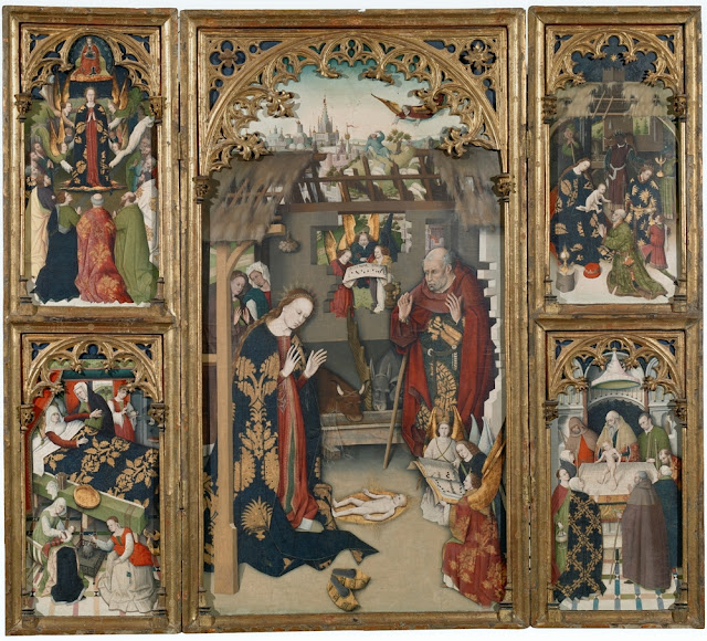 Мастер Триптиха Зарзосо. Рождественский триптих. ок. 1450.  © Национальный музей Прадо