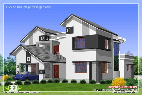 Villa elevation #1