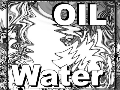 Oil and Water Do Not Mix - Coloring Book ART by Greg Vanderlaan gvan42